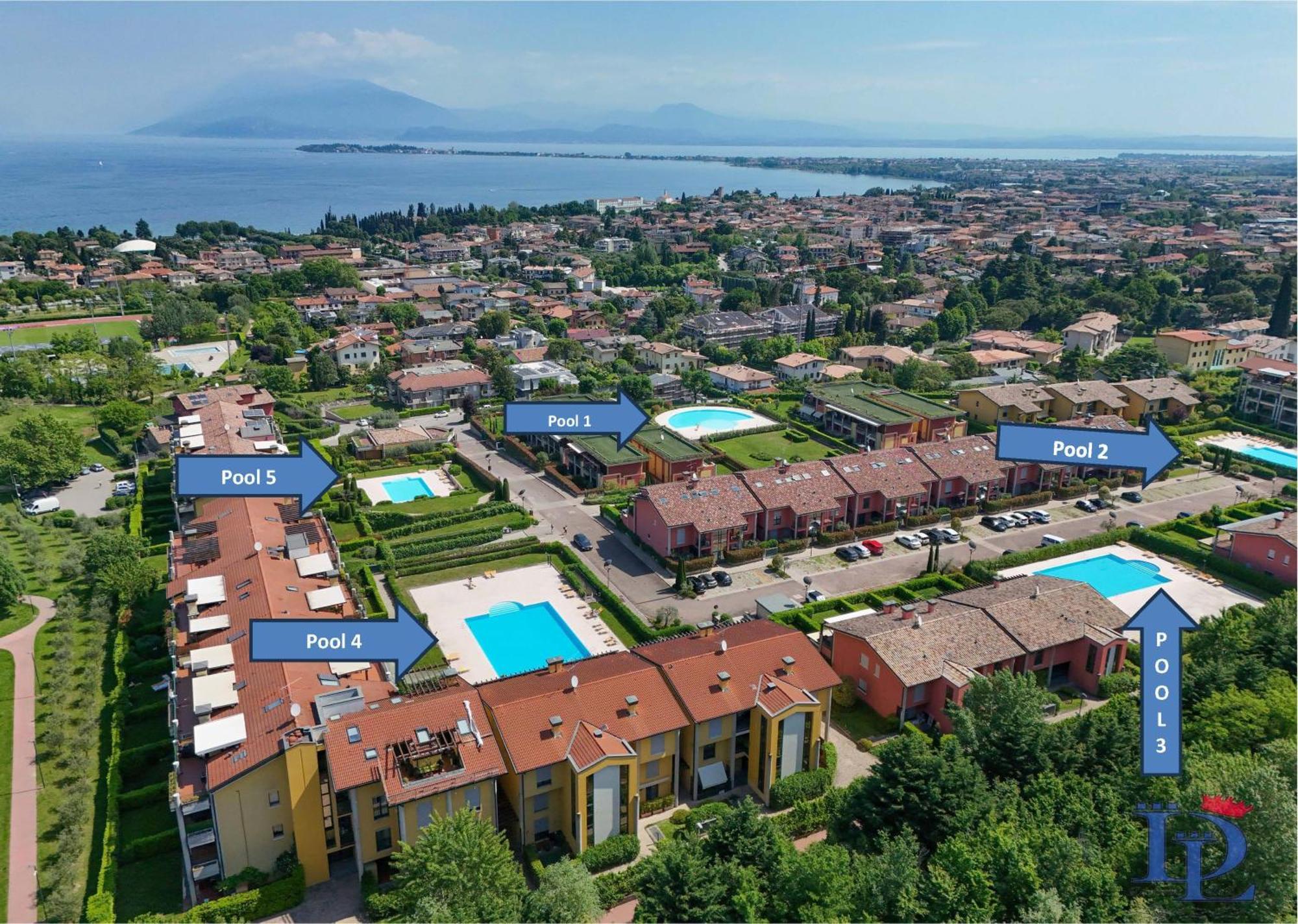 Desenzanoloft Official Partner Marriott Homes & Villas - Paradise Lake View In A 5 Pools Exclusive Residence 데센자노델가르다 외부 사진